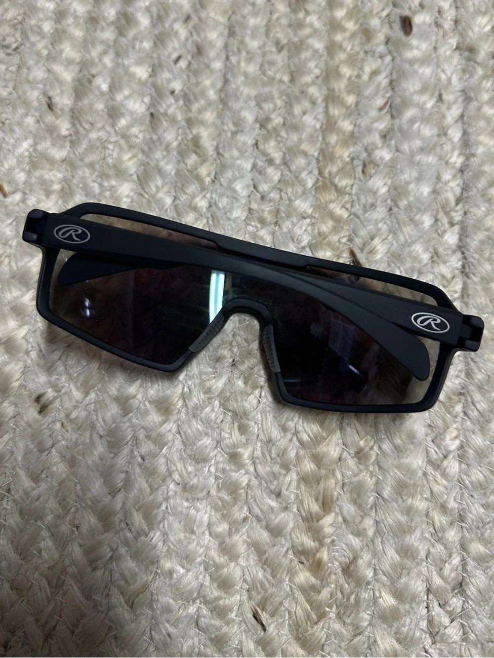 NEW Rawlings Youth Black Mirror Shield Sunglasses
